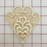 Applique - Ivory  Embroidered Vintage Dyeable Close-Out Only One Left!